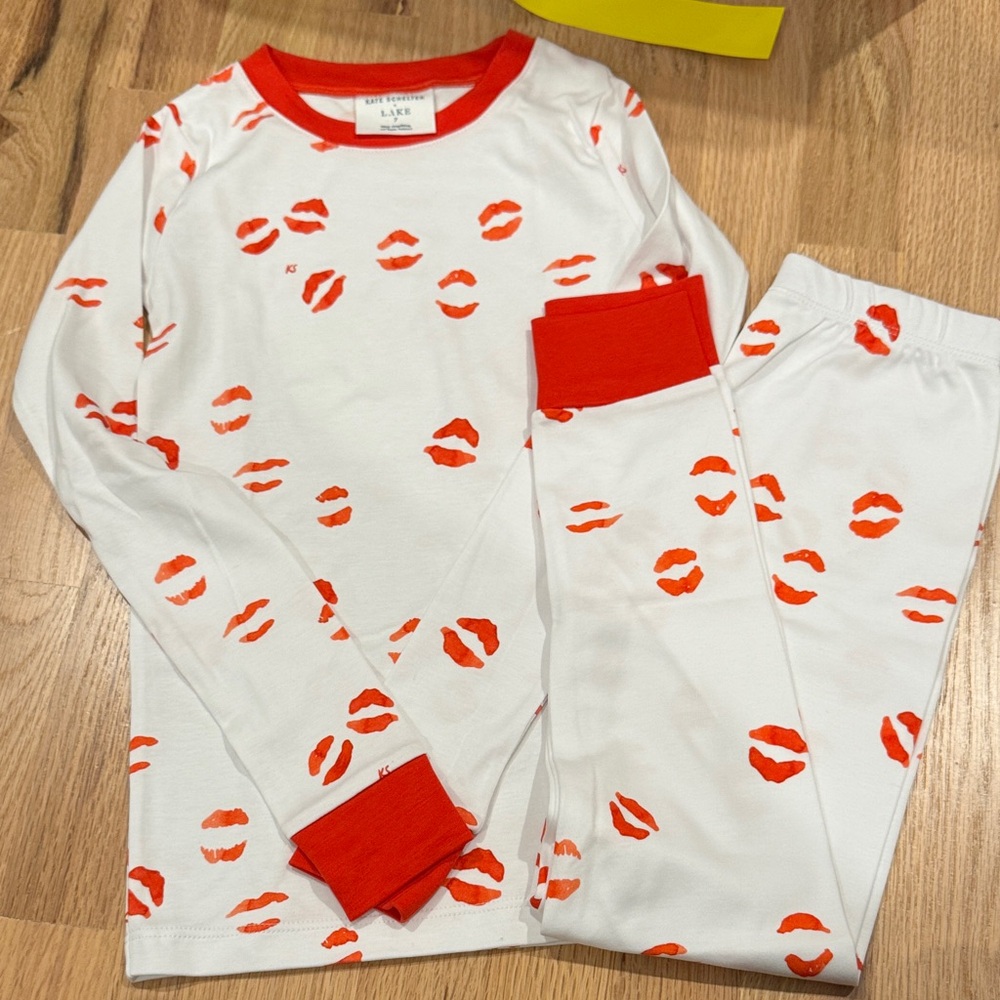 NWT Lake Kids Long Long Pajamas